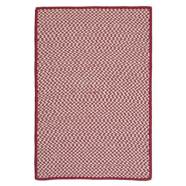 Colonial Mills OT79R072X108S 6 x 9 Pi Extérieur Pied Tapis en Tweed&44; Sangria