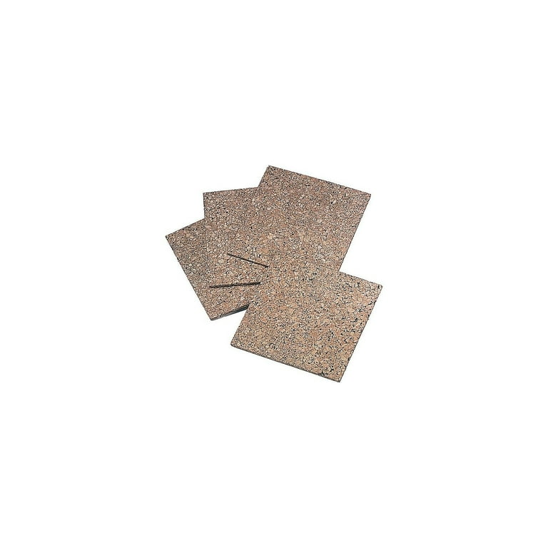 Save on The Board Dudes 4 Cork Tiles Coarse Grain Cork Surface 12