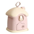 thumbnail image 5 of deevoka Cottage Piggy Bank Gift House Money Bank for Festival Hoilday Gifts Birthday pink, 5 of 9