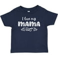 thumbnail image 3 of Inktastic I Love My Mama with Hearts Boys or Girls Baby T-Shirt, 3 of 5