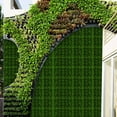 thumbnail image 6 of FOMIYES Wall Decor 2Pcs Green Plastic Artificial Moss Wall Panels for Micro Landscape 11.8X11.8X1.2In, 6 of 8