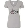 thumbnail image 3 of Inktastic J'aime Paris Women's V-Neck T-Shirt, 3 of 5