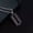 Black, variant on MEN Stainless Steel Creative 3D Hollow Flame Razor Blade Pendant Necklace 0212-Black