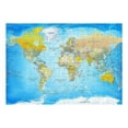 thumbnail image 2 of Tiptophomedecor Peel and Stick World Map  Wallpaper Wall Mural - World Map Classic - Removable Wall Decals, 2 of 3