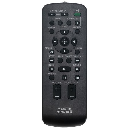 New RM-ANU032 Replacement Remote for Sony Home Theater System RHT-G1500 RHT-G900