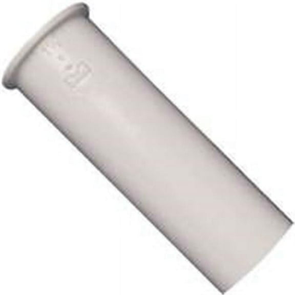 PP20906 Flanged Tailpiece White, 1.5 x 12 In.