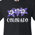 thumbnail image 4 of Inktastic Colorado Columbine Flowers Youth T-Shirt, 4 of 5