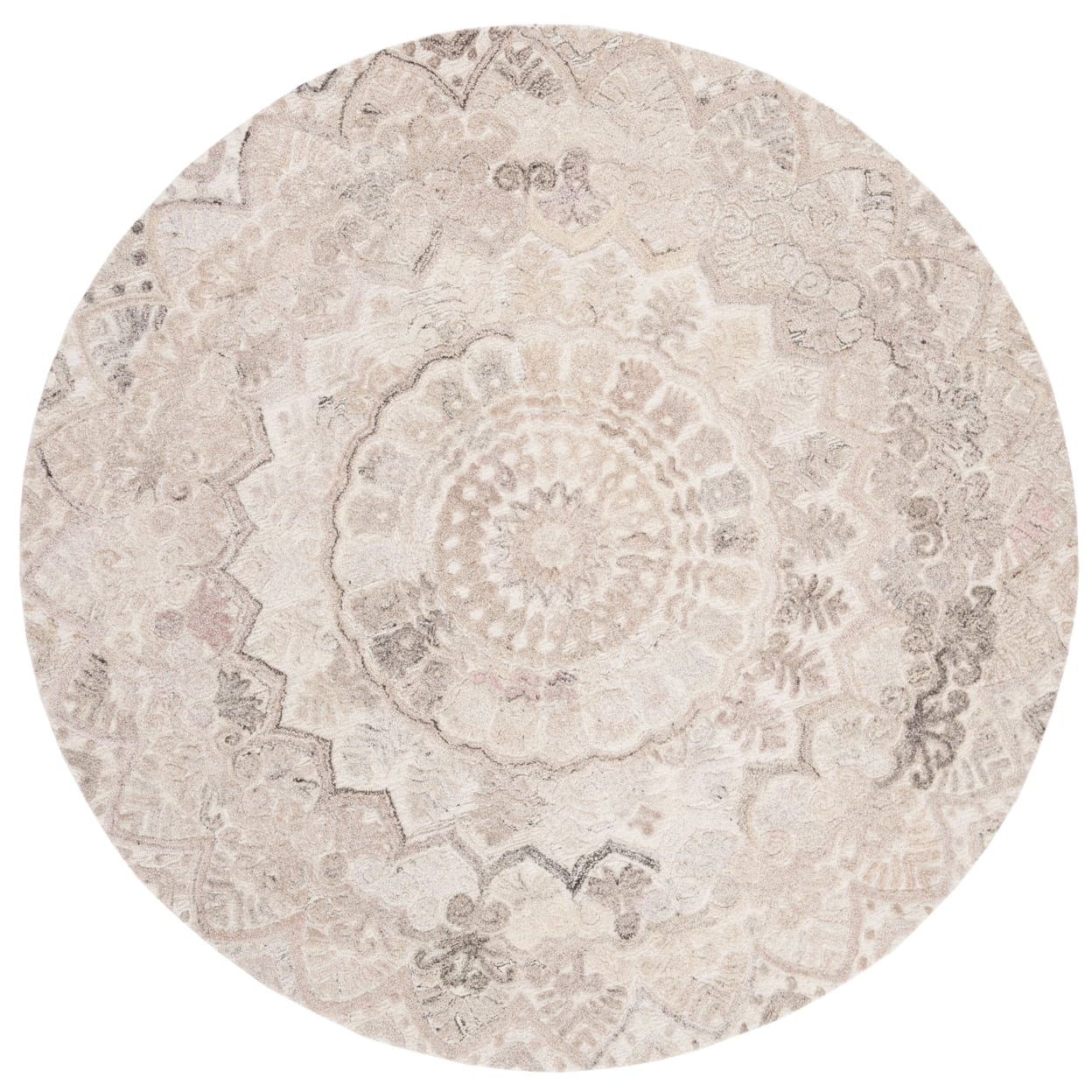 SAFAVIEH Marquee Georgiana Floral Area Rug, Beige/Ivory, 3' x 5'