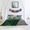 thumbnail image 1 of Boho Tassel Garland Banner colorido con cuentas de madera para el dormitorio A Afortunado Sencillez, 1 of 3