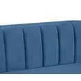 thumbnail image 5 of Morden Fort Contemporary Living Room Set Velvet Upholstered Accent Chair Loveseat Sofa Blue, 5 of 9