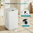 thumbnail image 4 of Beddle 30 Pint Dehumidifier for 2000 Sq Ft, with Drain and Auto Shut Off for Basement, Home, Bathroom, Bedroom, 4 of 9