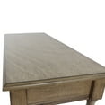 thumbnail image 3 of Simplify Rectangular Wood Console Table with Shelf, Sahara Finish, 3 of 6