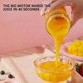 thumbnail image 4 of Portable Mini Juices Cup Quick Juicing Electric Kitchen Mixer for Milkshakes Smoothie-Maker, 4 of 5