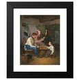 thumbnail image 2 of Wilhelm Richter 20x24 Black Modern Framed Museum Art Print Titled - Play with the Tin Soldiers, 2 of 5