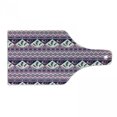 thumbnail image 1 of Aztec Cutting Board, Retro Nordic Style Nighttime Composition Repetition, Decorative Tempered Glass Cutting and Serving Board, in 3 Sizes, by Ambesonne, 1 of 2