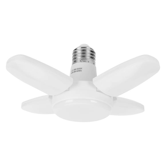 Noref 38W 3800LM Deformable LED Garage Light Bright Shop Ceiling Lights Fixture Bulb