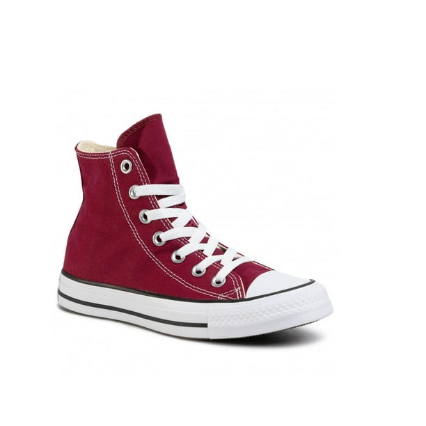 Tenis Converse Chuck Taylor All Star Unisex Original M9613C CONVERSE M9613C Vino Textil Bota Chuck Taylor All Star Casual Urbano Moda Bodega Aurrera en linea