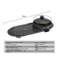 Household Electric Shabu Shabu Shabu Shabu Baking Pot Multi