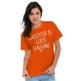thumbnail image 3 of Laughter God's Sunshine Religion Women's Graphic T Shirt Tees Brisco Brands S, 3 of 6