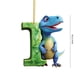 thumbnail image 2 of Colgante de dinosaurio con la letra D, decoración navideña, colgante de dinosaurio con la letra D, estilo adorable, decoración festiva para el hogar, regalo único, marco de metal.,Wsvlmg, 2 of 8