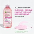 Garnier Micellar Water with Rose Water and Glycerin, Hydrating Facial