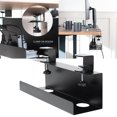 thumbnail image 4 of 17 Inch Clamp-On Power Strip Tray for Desk, No Drill Cable Management, 4 of 6