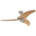 thumbnail image 5 of Westinghouse 7850500 48" Brushed Nickel 3-Blade Ceiling Fan, 5 of 5
