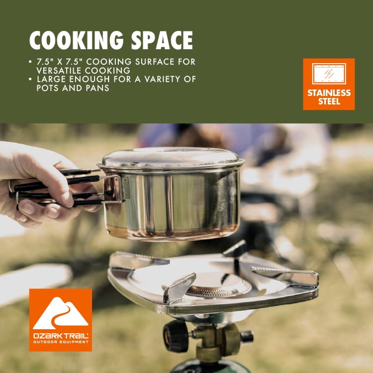 Ozark Trail Single Burner Backpacking Propane Stove Model 201-900