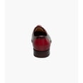thumbnail image 2 of Stacy Adams Hallquist Plain Toe Oxford Shoes Leather Red 25742-600, 2 of 7