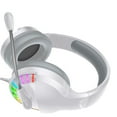 thumbnail image 2 of sweethay Auriculares con cable Juegos de computadora Auriculares con micrófono de graves pesados Auriculares con haz de cabeza ajustable Cables de audio/vídeo, 2 of 6