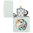thumbnail image 3 of Zippo Floral Yin and Yang Design Glacier Pocket Lighter, 3 of 6