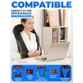 thumbnail image 2 of 5.9ft Charger for Massager Charger, Compatible with LMS-801,Papillon,InvoSpa,Mo Cuishle,Viktor Jurgen and Oth. Massager Charger Cable DC Plug High Speed Power Supply 12V - Black, 2 of 5