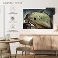 thumbnail image 5 of Elephant Stock Air Force Jet Plane Wall Art - Horizontal Canvas Wall Art - Living Room Wall Decor - Military Canvas - Green And Orange Decor - 51" x 34", 5 of 8