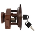thumbnail image 3 of RV Door Lock Bathroom Door Lock With Key Door Thickness 24Mm-45Mm Suitable For Yachts Boats Caravans Campers RV, 3 of 5