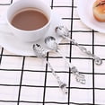 thumbnail image 2 of Sywqhk 3 uds cuchara de helado de café cuchara de té de aleación de Metal vajilla de cocina (plata) Sywqhk Para estrenar, 2 of 6