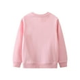 thumbnail image 4 of WIBACKER 2-7T Kids Girls Sweatshirts Easter Rabbit Crewneck Long Sleeve Pullover Cotton Graphic Top Sweater Shirts, 4 of 6