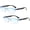2pcs-c, variant on Self Adjusting Glasses - Color Changing Intelligent Zoom Reading Glasses with Anti Blue Light for Men and Women Featuring Comfortable Nose Pads and No Prescription Needed