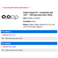 thumbnail image 2 of Caliper Repair Kit - Compatible with 1981 - 1985 Mercedes-Benz 380SL 1982 1983 1984, 2 of 2
