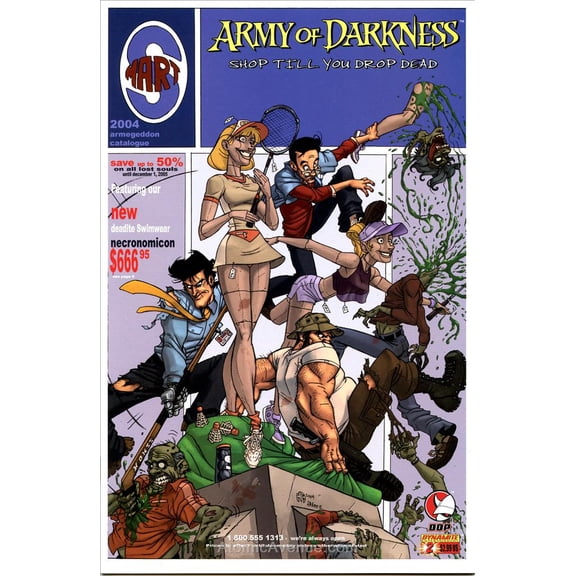 Army of Darkness: Shop Till You Drop Dead #2 VF ; Devil's Due Comic Book