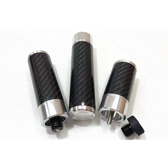 Extienda el dispositivo de extensión de cabeza de palo de billar de fibra de carbono después de alargarlo