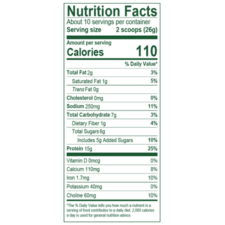 Vega Protein Made Simple Vegan Protein Powder US Caramel Toffee (9.1oz, 10 Servings)