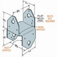 thumbnail image 2 of BC ZMAX Galvanized Post Cap for 4x BC4Z Pack of 40, 2 of 2