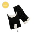 thumbnail image 4 of Sonducket Conjunto de ropa interior térmica de doble cara de lana sin costuras de cintura alta traje de lencería Unisex ropa de invierno ligera de felpa Prendas para la parte del cuerpo negro 2 Sonducket AP013400-02, 4 of 6