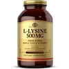 Solgar L-Lysine 500 mg Vegetable Capsules 250 ct (Pack of 4)