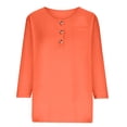 thumbnail image 2 of Blouses for Women Fashion 2025 Summer T Shirts Loose Fit Short Sleeve Tunic Tops for Women 3Xl, 2 of 5