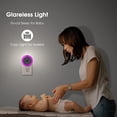thumbnail image 5 of Night light, insert wall with light sensor, LED night light, staircase, hallway light, warm white, 5 of 5