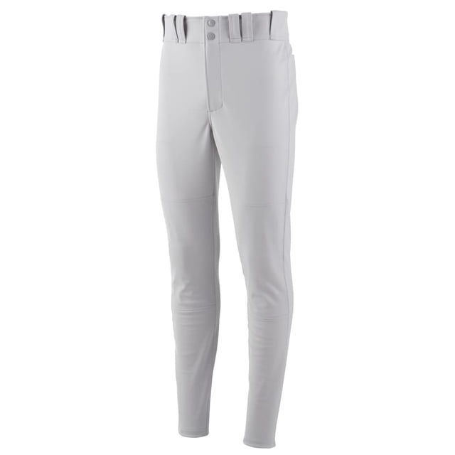 Pantalones Mizuno Premier Pro Ajustados para Hombre Gris - Extra Pequeño