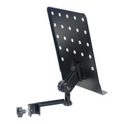 Stagg MUS-ARM 1 Small Perforated Music Stand Plate with Attachable Holder Arm