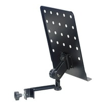 Stagg MUS-ARM 1 Small Perforated Music Stand Plate with Attachable Holder Arm