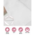 thumbnail image 6 of Easter Eggs Kitchen Dish Towels for Drying Dishes Set of 2, Cute Bunny Rabbits Cartoon Orange Waffle Weave Microfiber Hand Tea Bathroom Towels Quick Dry & Absorbent Towel 12x12, 6 of 7